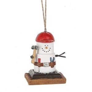 S’mores Carpenter / Handyman / Handywomen Holiday Christmas Ornament